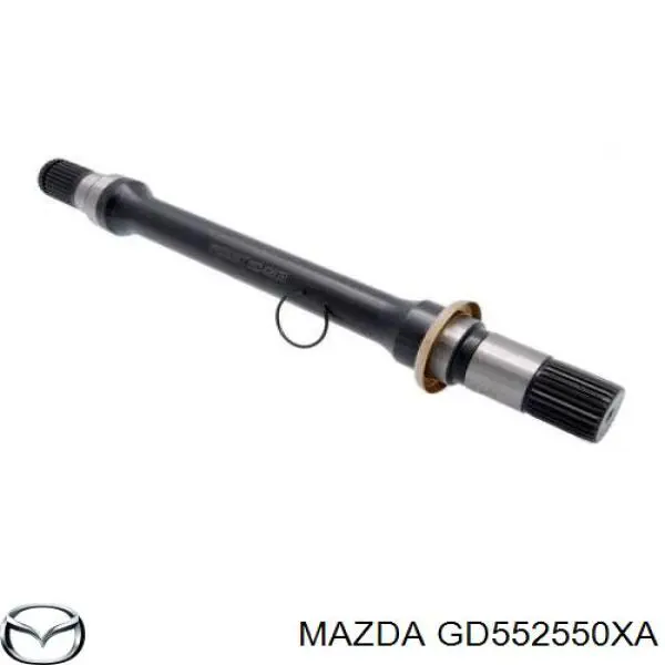 GD552550XA Mazda Semieje delantero derecho