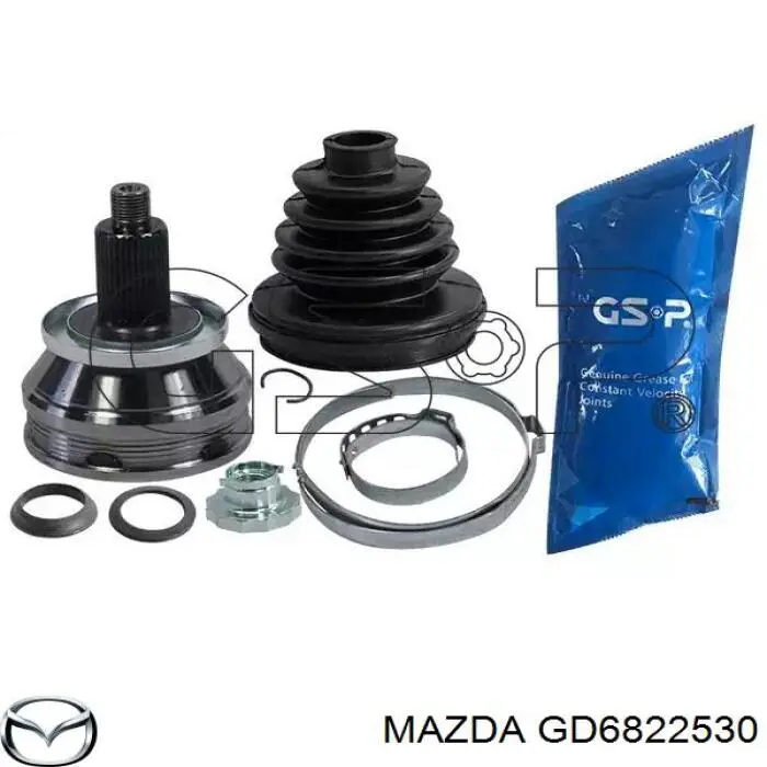 Fuelle, árbol de transmisión trasero exterior para Mazda CX-9 