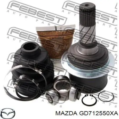 Árbol de transmisión trasero derecho para Mazda CX-7 (ER)