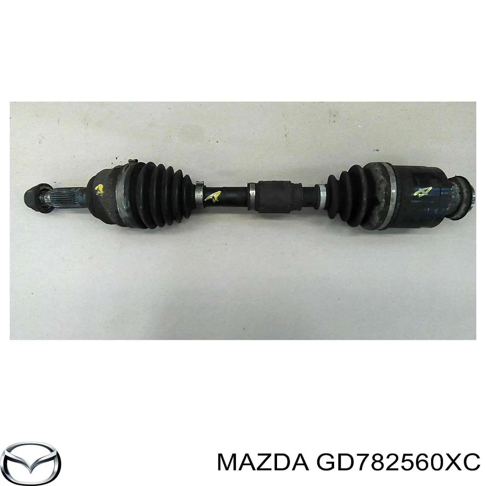 Semieje delantero izquierdo Mazda GD782560XC precio, desde 39,20 EUR