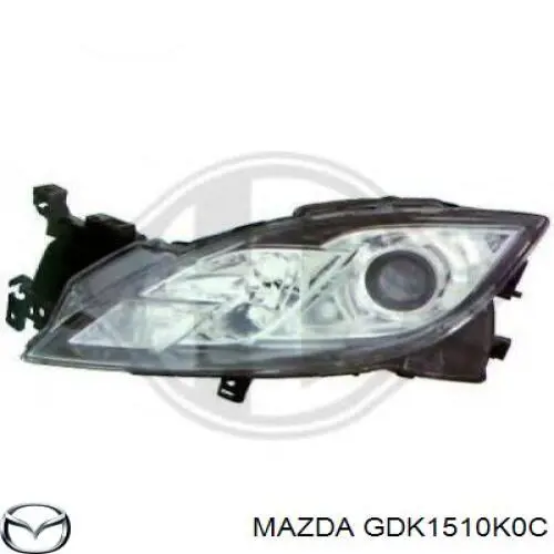 GDK1510K0C Mazda faro derecho