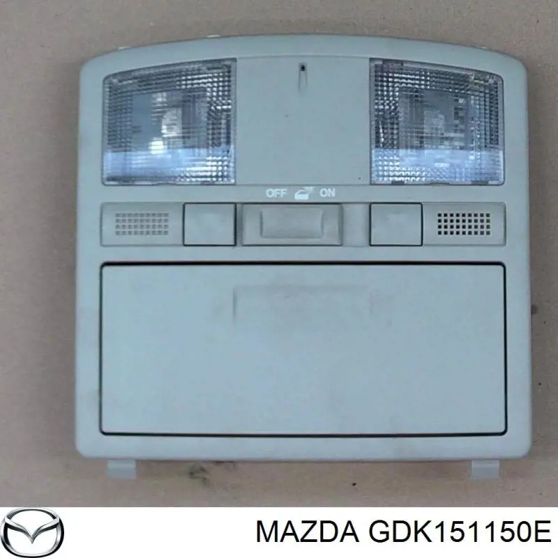GDK151150E Mazda piloto posterior exterior derecho