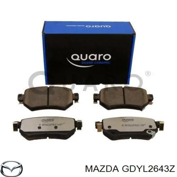Comprar GDYL2643Z Mazda Pastillas de freno traseras