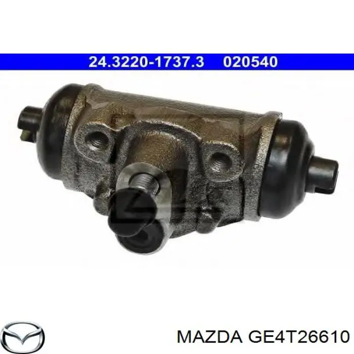 GE4T26610 Mazda cilindro de freno de rueda trasero