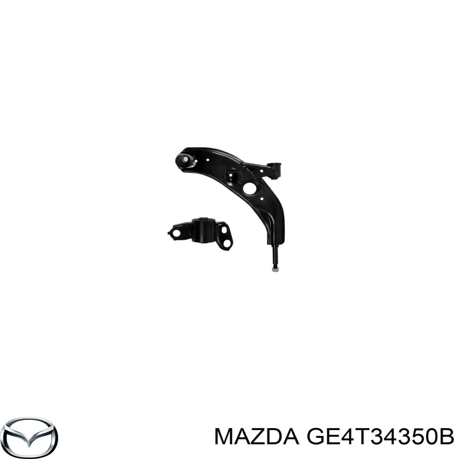 GE4T34350B Mazda barra oscilante, suspensión de ruedas delantera, inferior izquierda