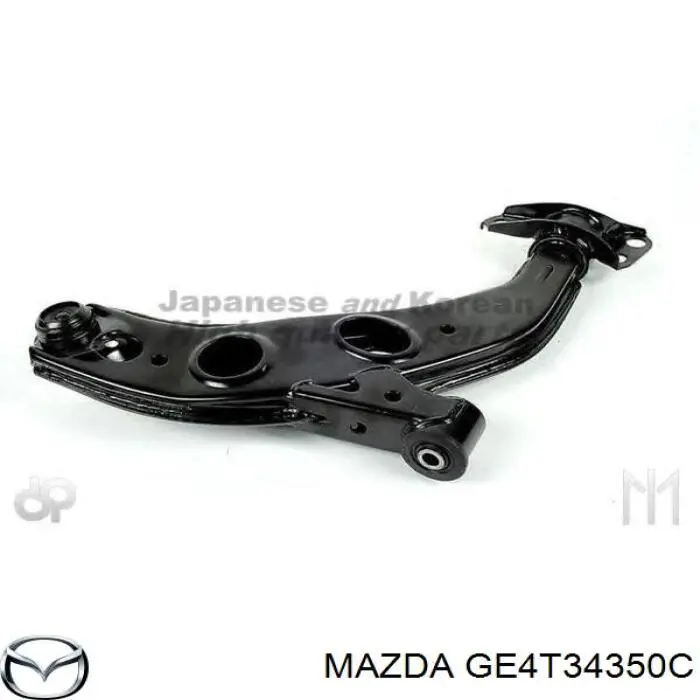 GE4T34350C Mazda barra oscilante, suspensión de ruedas delantera, inferior izquierda