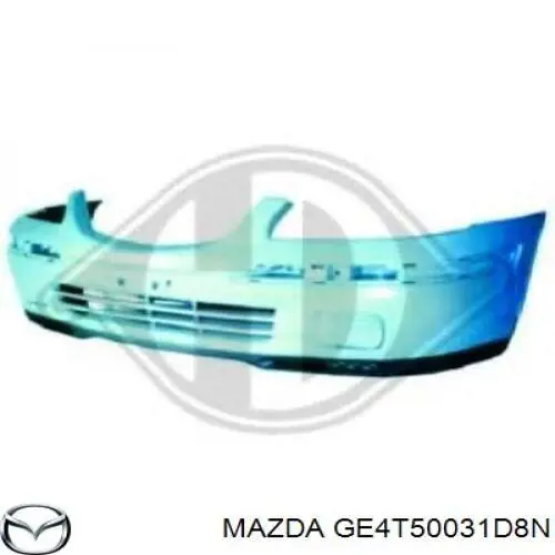 GE4V50031D Mazda paragolpes delantero