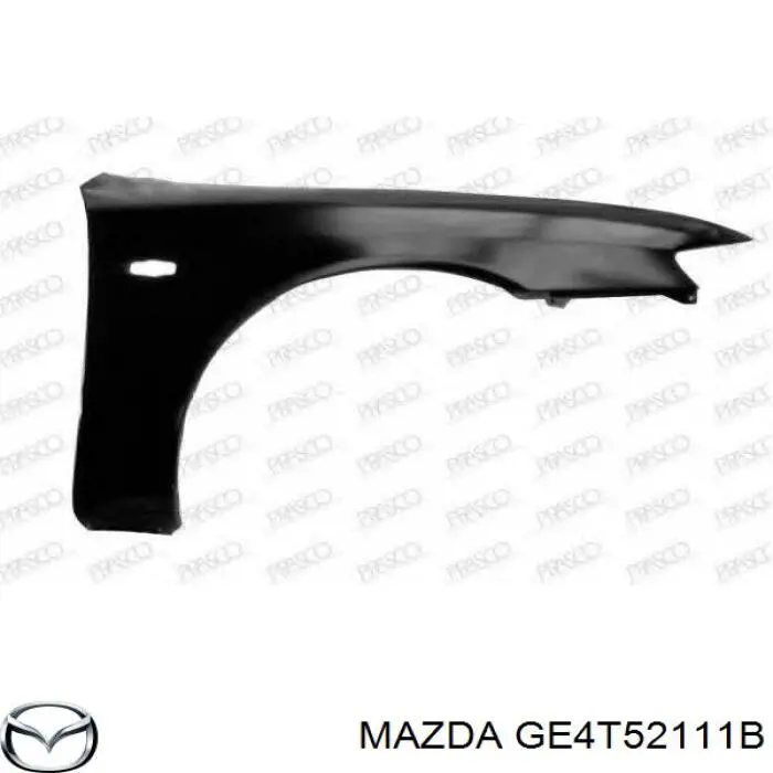 Guardabarros delantero derecho para Mazda 626 (GF)