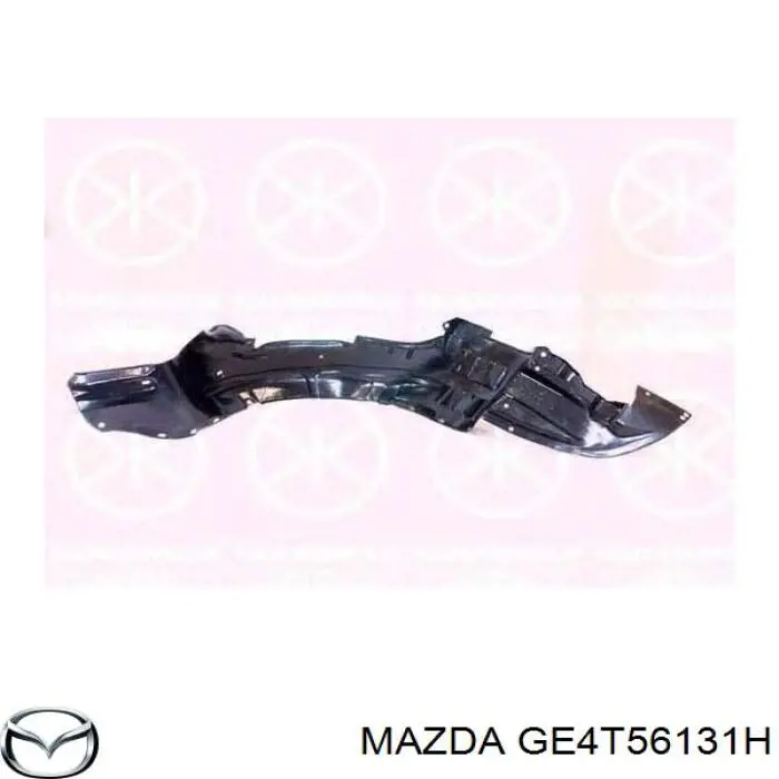 Guardabarros interior, aleta delantera, derecho para Mazda 626 (GF)
