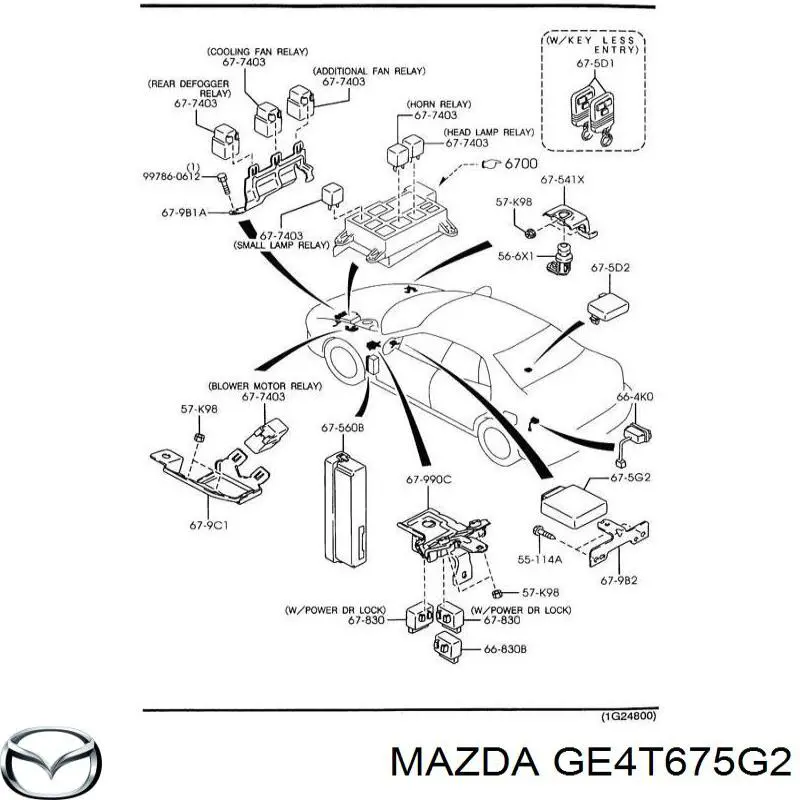 GE4T675G2 Mazda