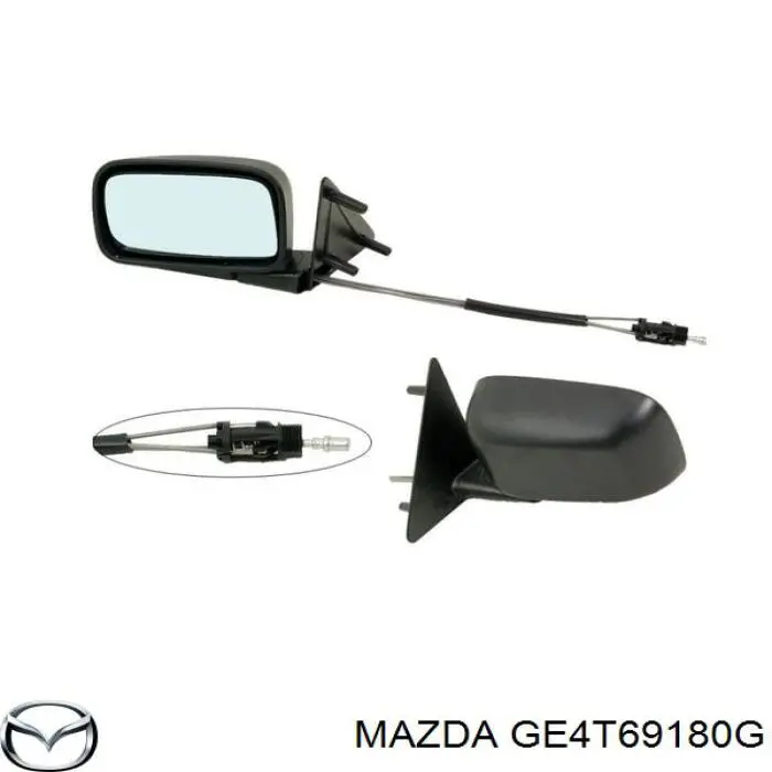 Retrovisor izquierdo Mazda 626 V