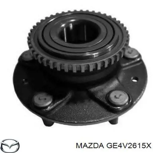 GE4V2615X Mazda cubo de rueda trasero