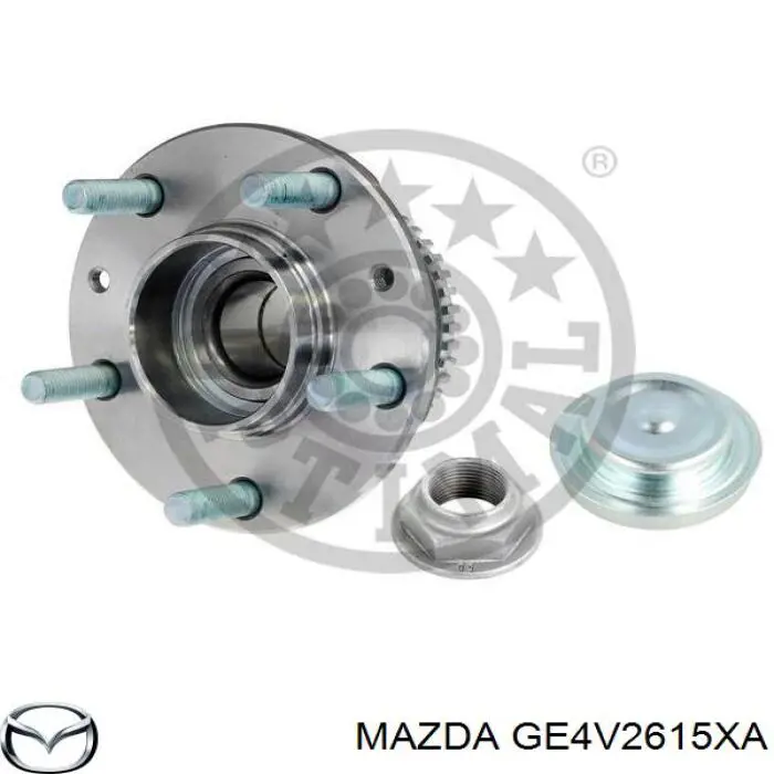 GE4V2615XA Mazda cubo de rueda trasero