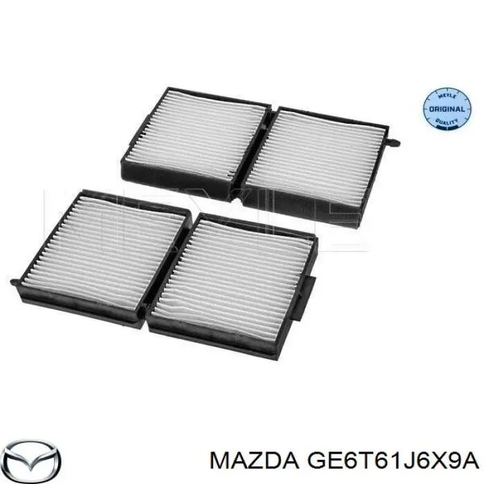 GE6T61J6X9A Mazda filtro habitáculo