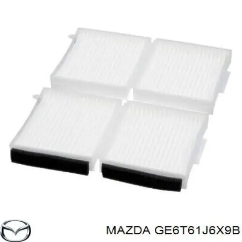 Filtro de polen Mazda GE6T61J6X9B