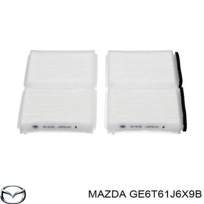 Filtro de cabina Mazda GE6T61J6X9B precio, desde 14,07 EUR