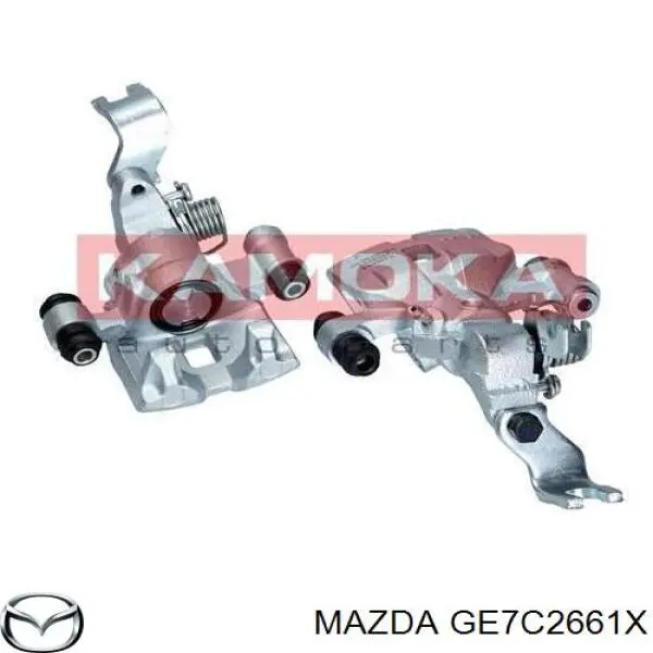 Comprar GE7C2661X Mazda Pinza de freno trasera derecha