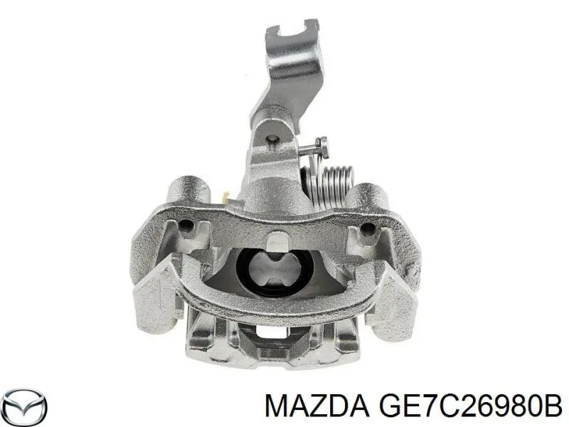 GE7C26980B Mazda pinza de freno trasero derecho