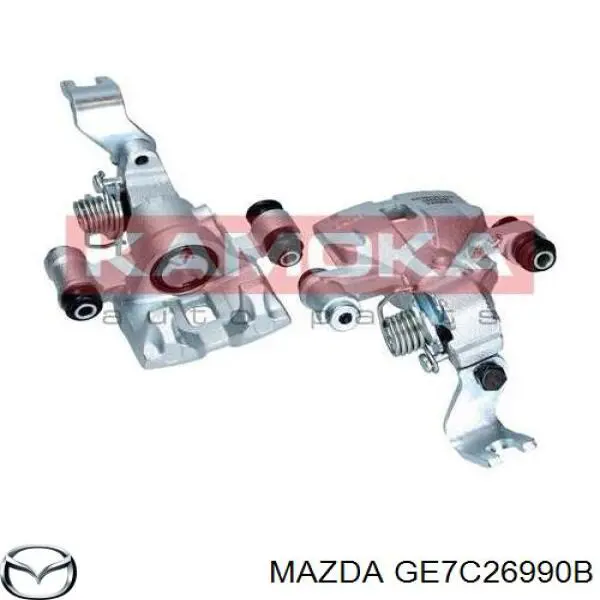 Pinza de freno trasera izquierda Mazda GE7C26990B