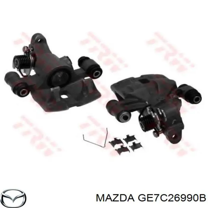 Pinza de freno trasera izquierda Mazda GE7C26990B precio, desde 68,24 EUR