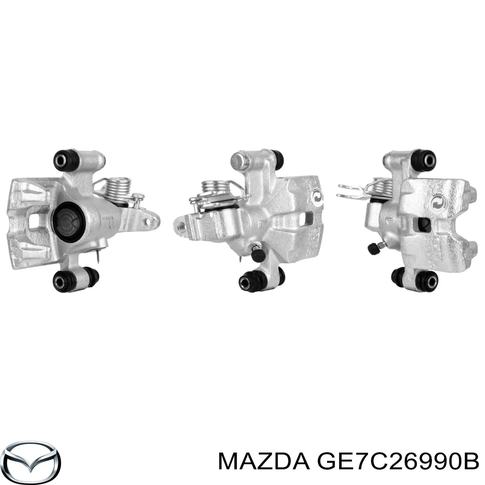 Comprar GE7C26990B Mazda Pinza de freno trasera izquierda