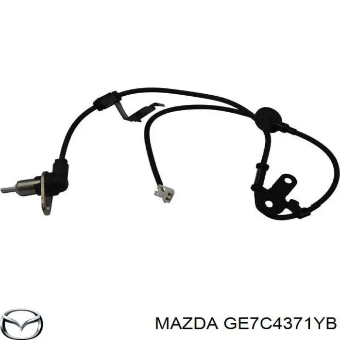 GE7C-43-71YB Mazda sensor abs trasero derecho
