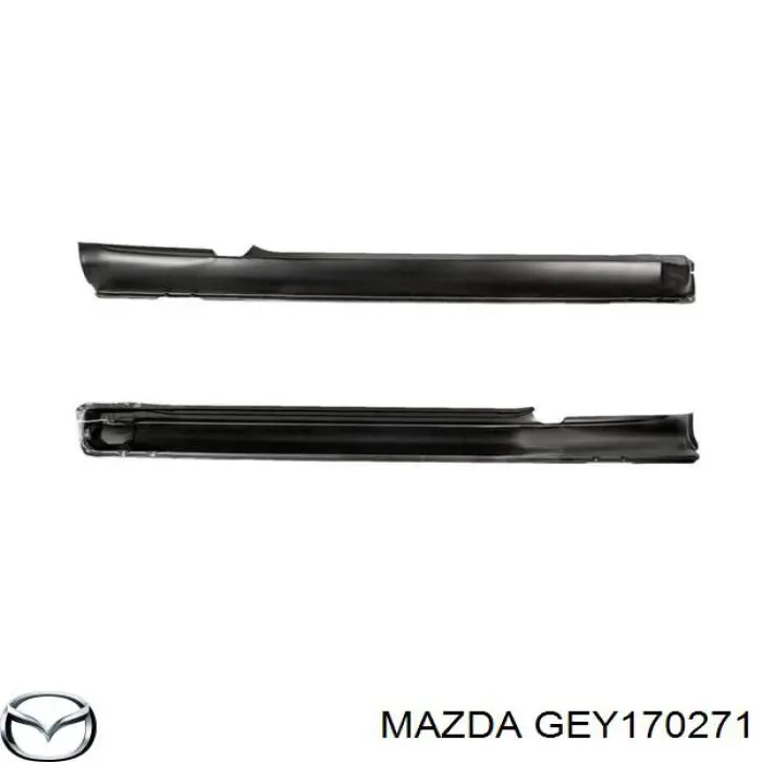 Umbral de puerta, derecha para Mazda 626 (GF)