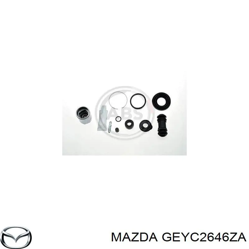Comprar GEYC2646ZA Mazda Juego de reparación, pinza de freno trasero