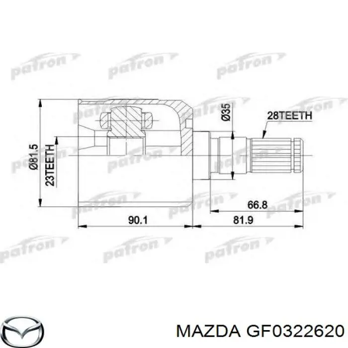 GF0322620 Mazda