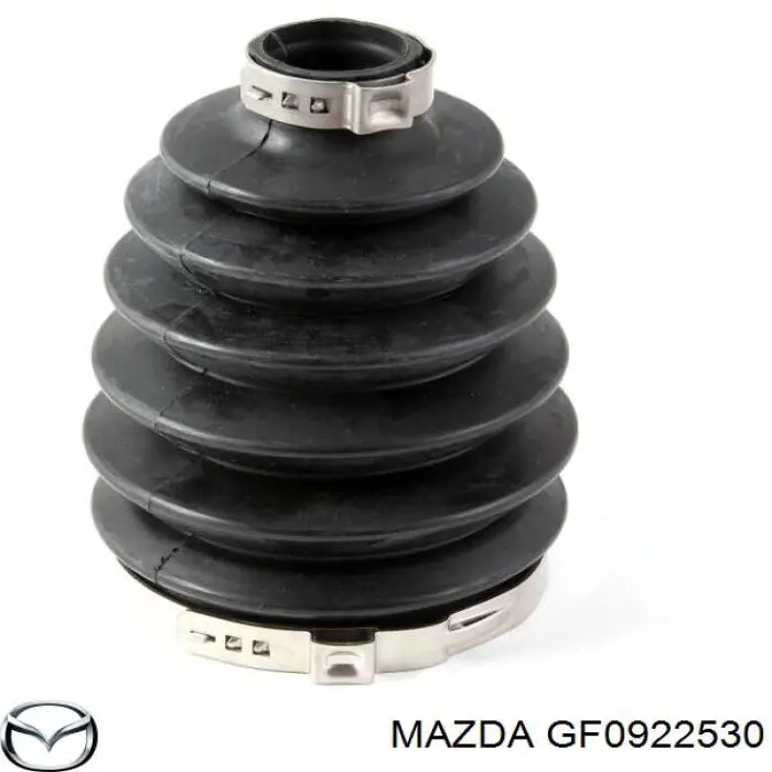 GF0922530 Mazda fuelle, árbol de transmisión exterior izquierdo