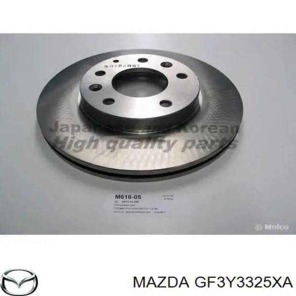 Frenos delanteros Mazda GF3Y3325XA precio, desde 53,72 EUR