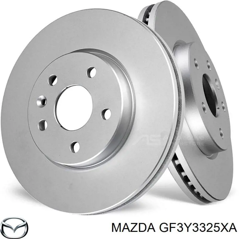Disco de freno GF3Y3325XA Mazda