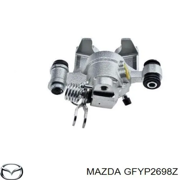 GFYP2698Z Mazda pinza de freno trasero derecho