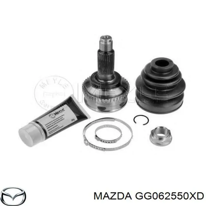Árbol de transmisión delantero derecho para Mazda Tribute 
