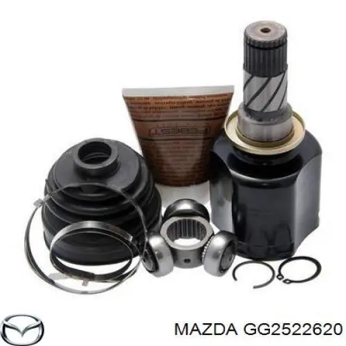 GG2522620 Mazda Junta homocinética interna delantera izquierda
