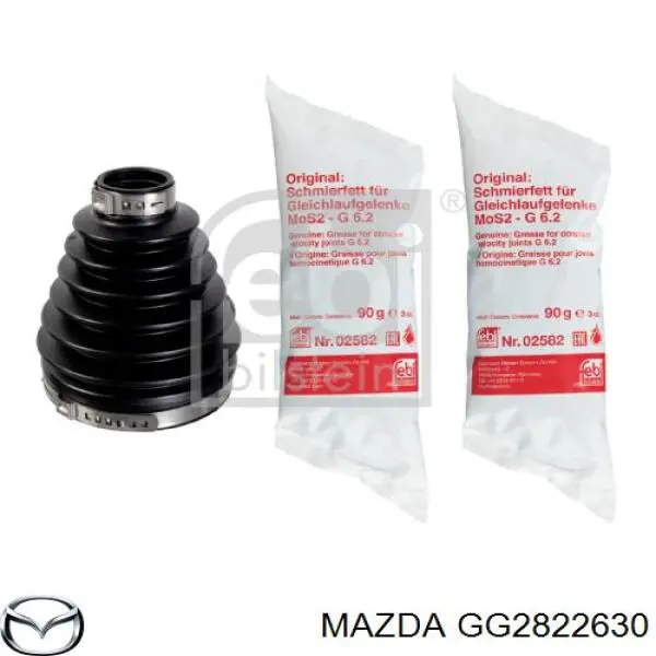 Semieje delantero izquierdo Mazda GG3325600B precio, desde 92,93 EUR