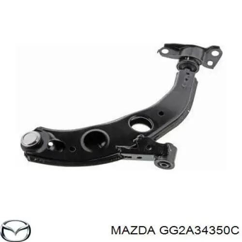 GG2A34350C Mazda barra oscilante, suspensión de ruedas delantera, inferior izquierda