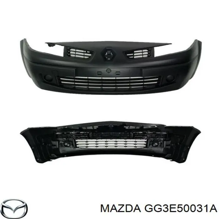 Parachoques delantero Mazda GE4T50031D precio, desde 124,87 EUR