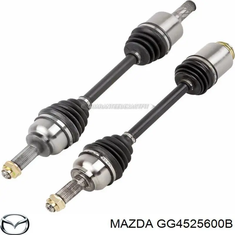 GG45-25-600B Mazda árbol de transmisión delantero izquierdo