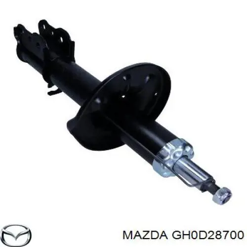 GH0D28700 Mazda amortiguador trasero derecho