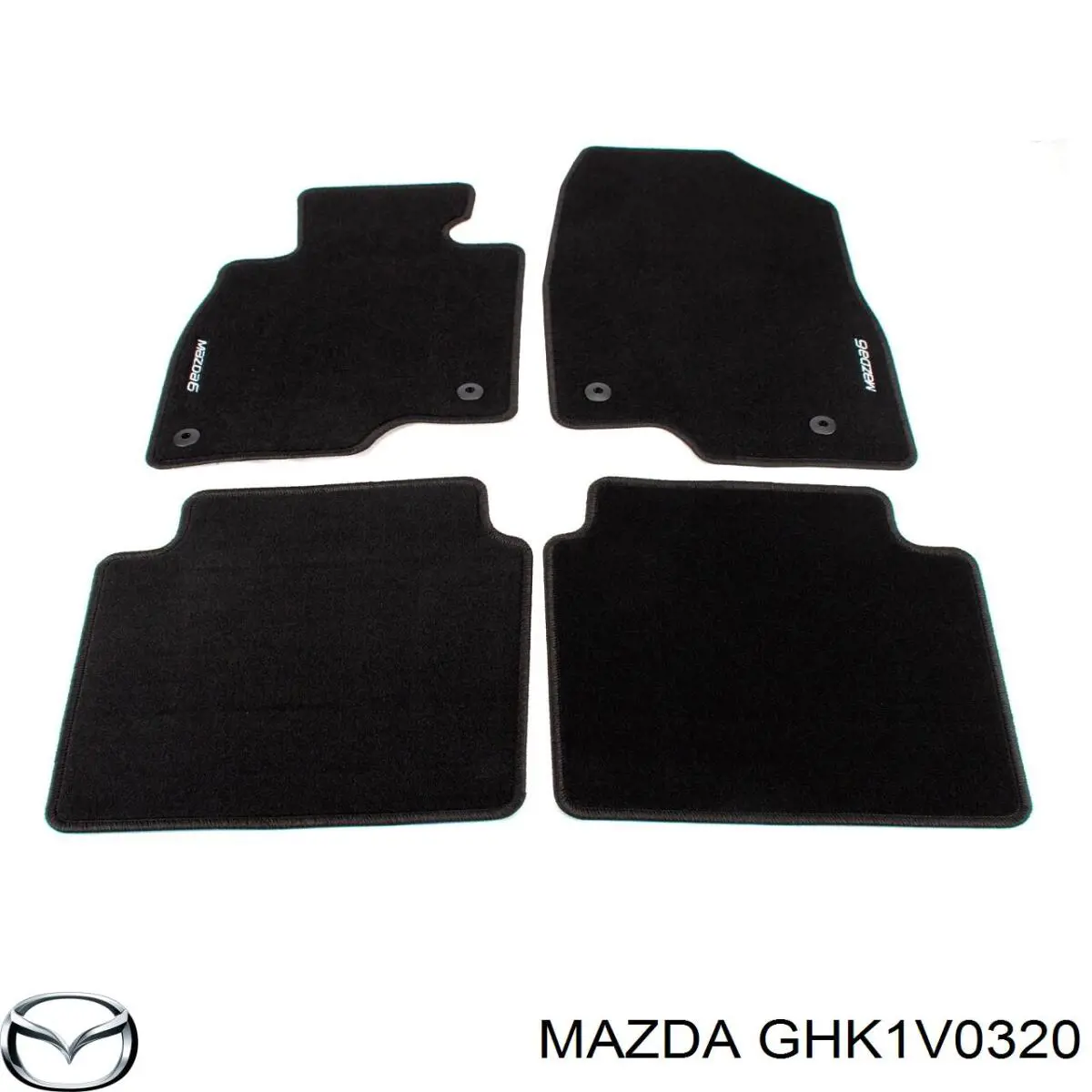 Comprar GHK1V0320 Mazda Juego de alfombrillas 