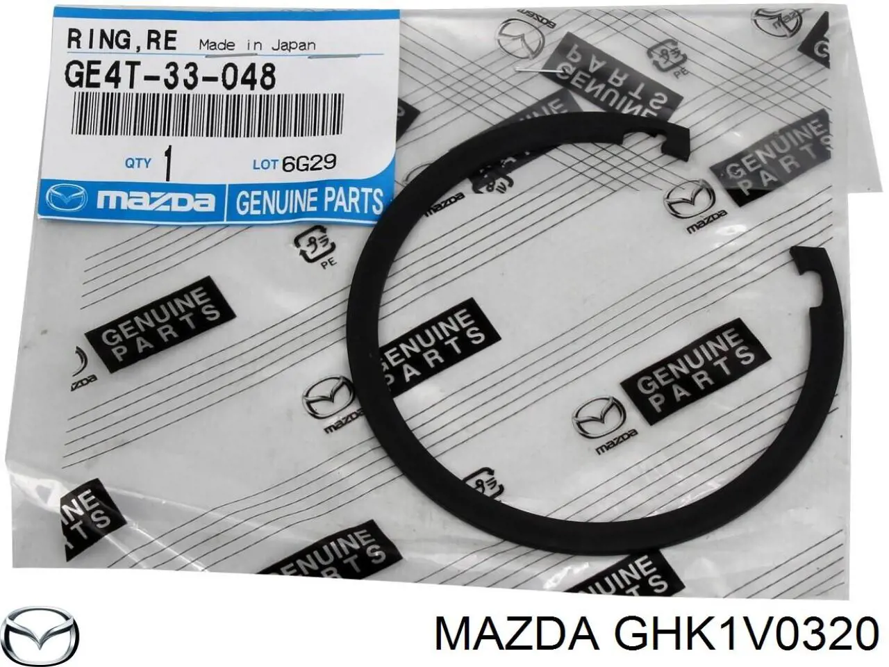 Alfombrillas GHK1V0320 Mazda