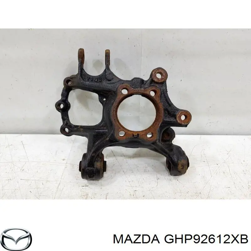 GHP92612XD Mazda muñón del eje, suspensión de rueda, trasero izquierdo