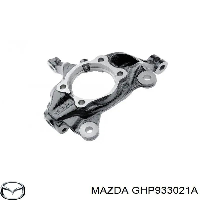 Muñón del eje, soporte de rueda, delantero derecho para Mazda 6 (GJ, GL)