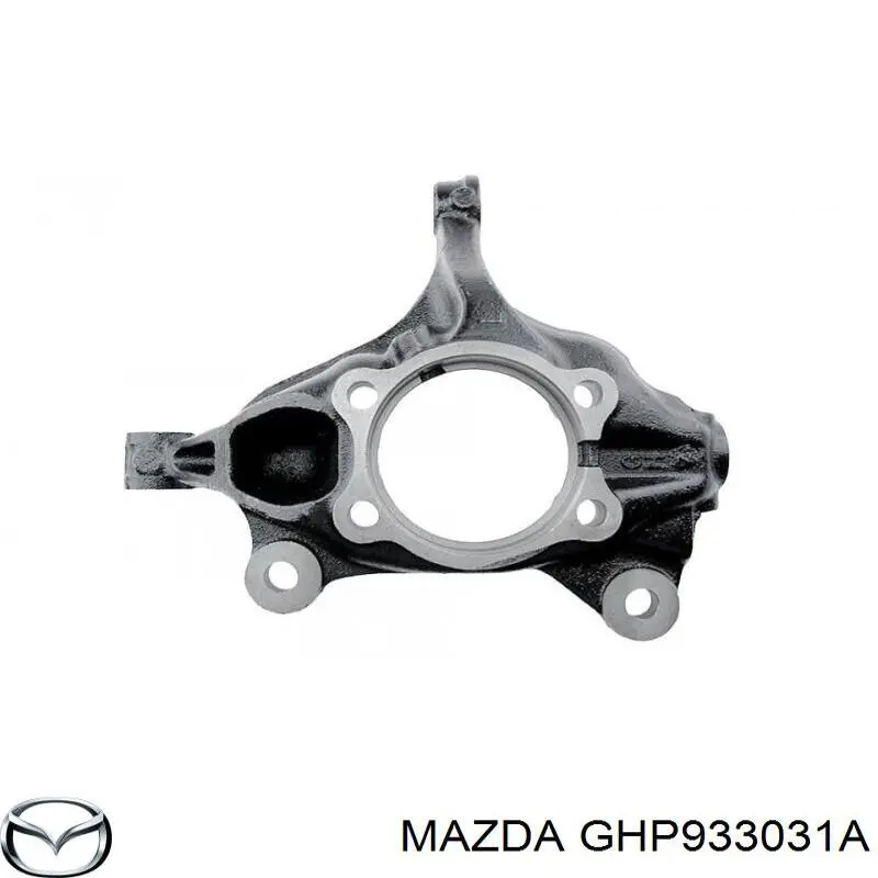 Muñón del eje, suspensión de rueda, delantero izquierdo para Mazda 6 (GJ, GL)