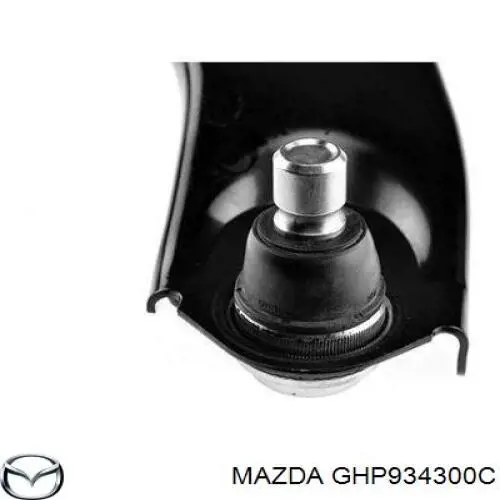 Brazo inferior derecho de la suspensión delantera GHP934300C Mazda
