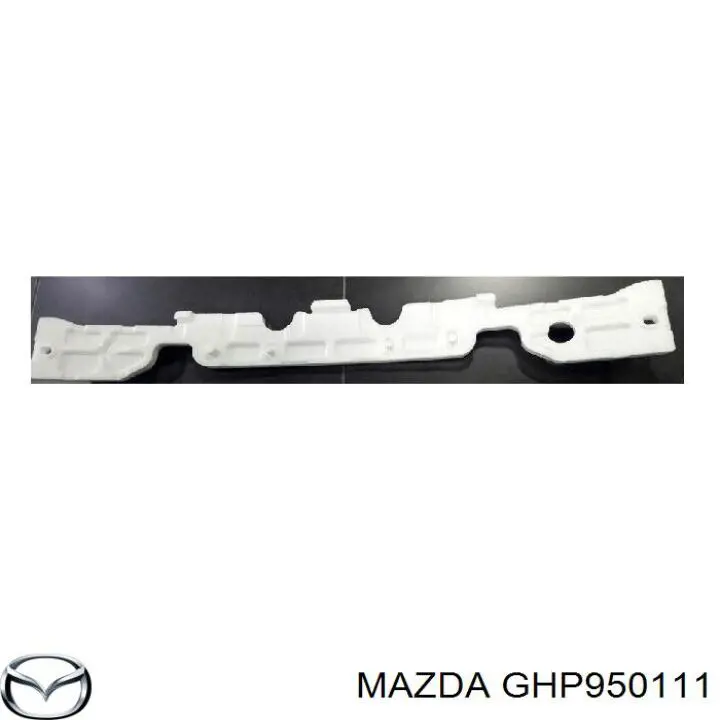 GHP950111 Mazda absorbente parachoques delantero
