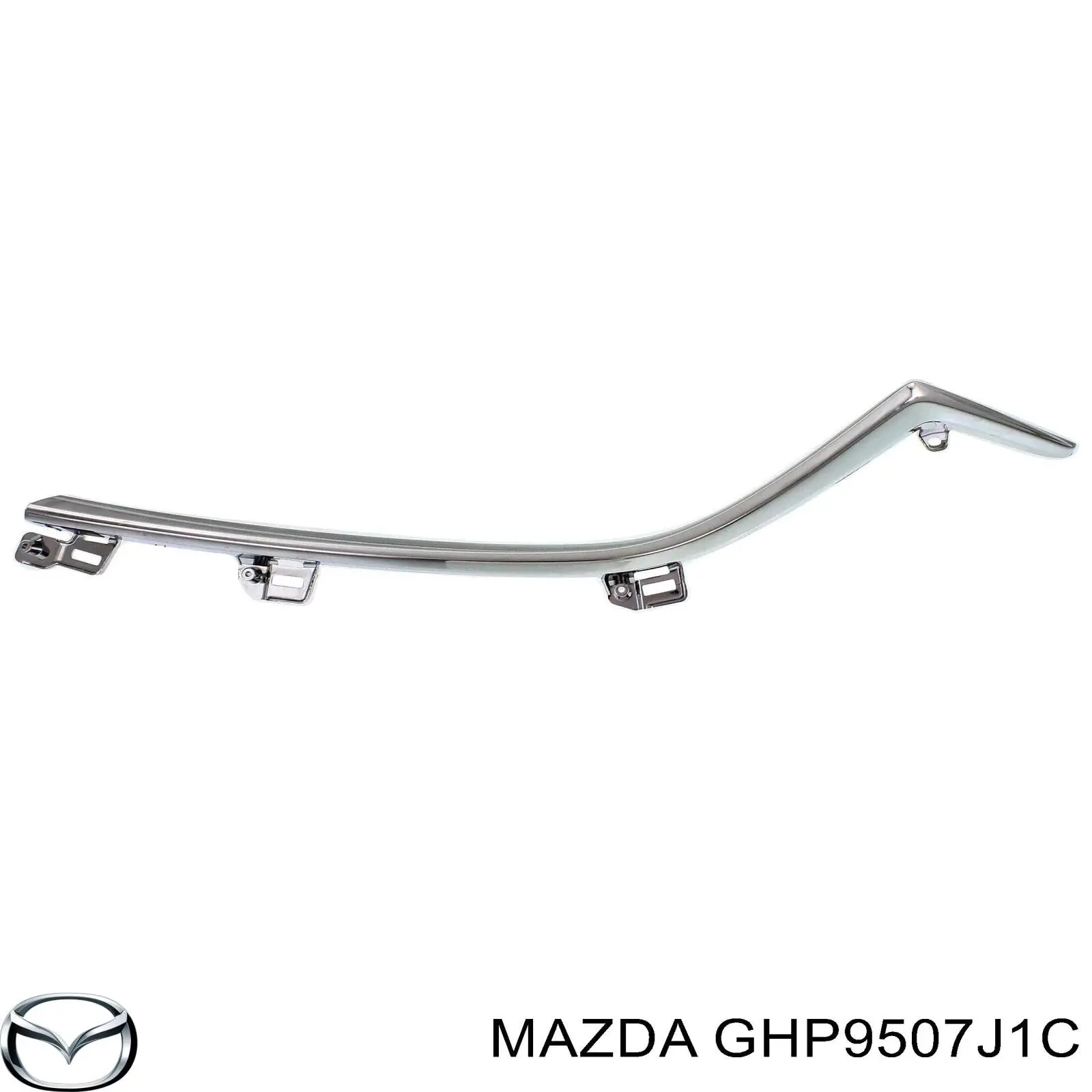 Moldura de rejilla de radiador derecha para Mazda 6 (GJ, GL)