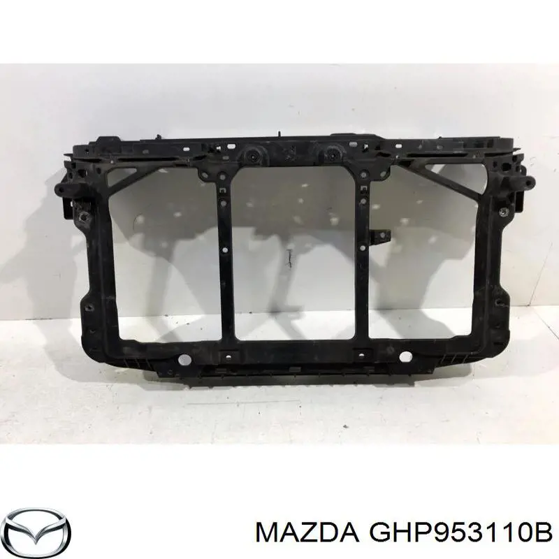 GHP953110B Mazda soporte de radiador completo
