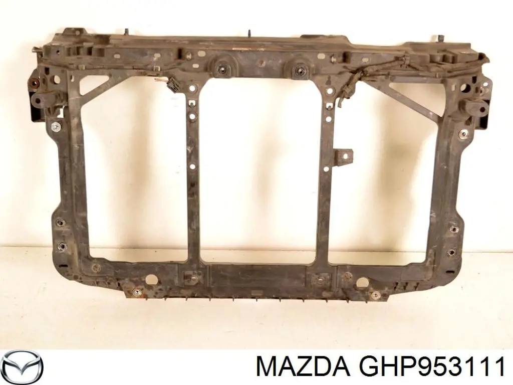 Marco de montaje del radiador GHP953111 Mazda